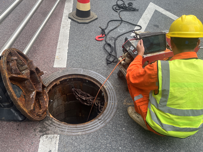 康定里市政管道内窥检测