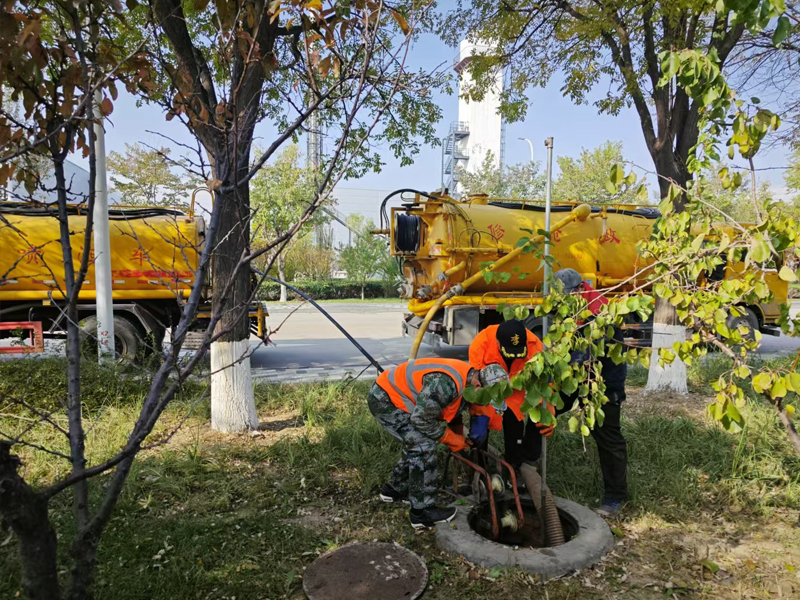 康定里厂区管道清洗